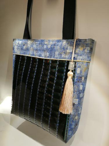 Grand sac thème Klimt Bleu
